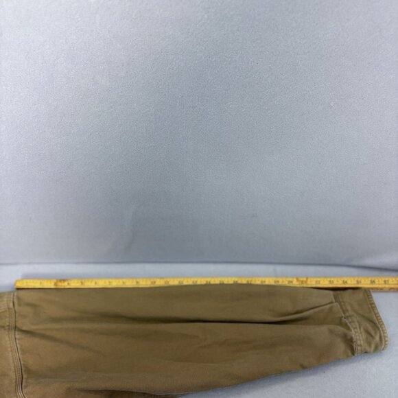 Carhartt Jacket Men’s Large Tall Flannel Lined Brown Snap Up‎ Vintage Workwear - Picture 10 of 10